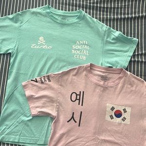 Anti Social Social Club T-Shirt Bundle (2)